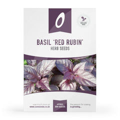 Herb Basil Red Rubin Seeds Quality Seeds from Sow Seeds Ltd